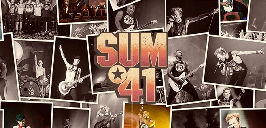  Sum 41 Concert Tickets